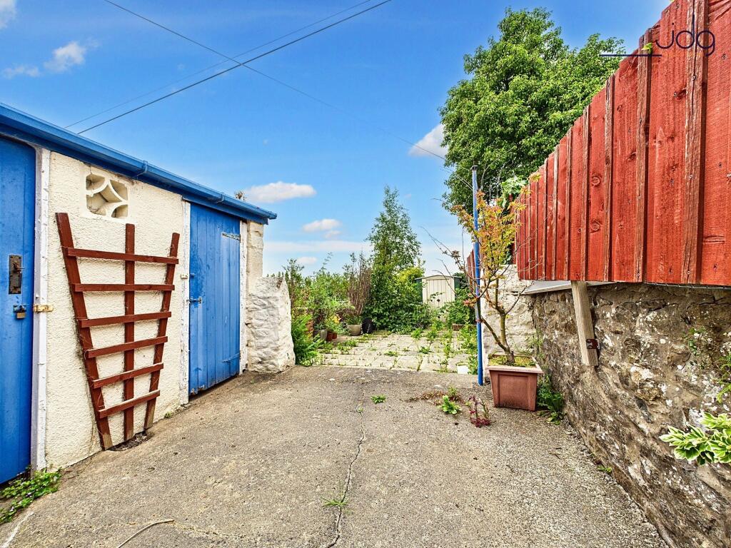 Rear of the property