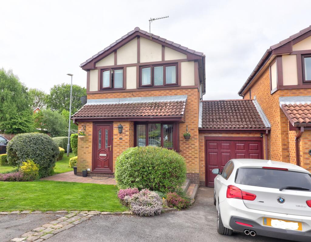 Garage with Driveway