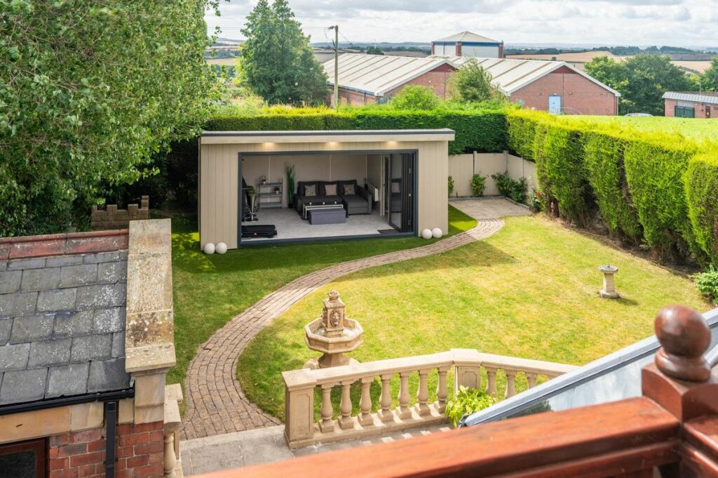 Rear garden