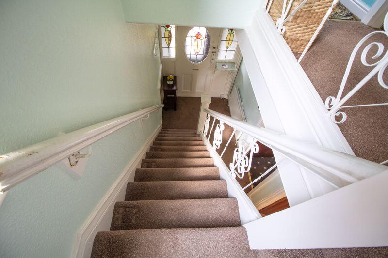 Stairwell to the upper floor