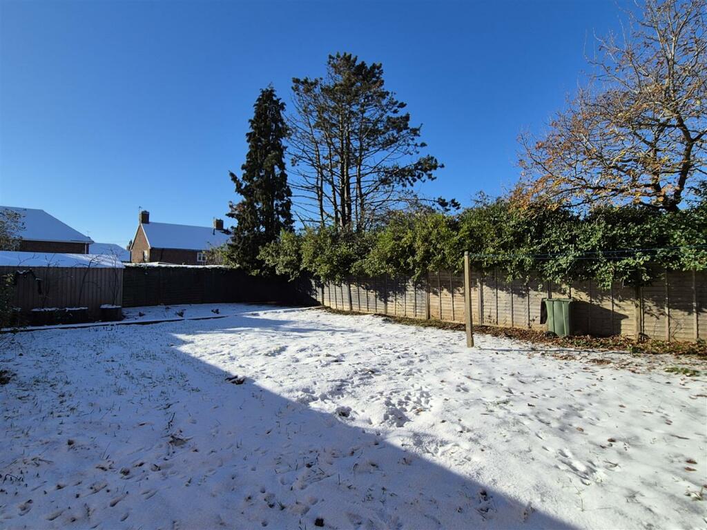 Private Rear Garden