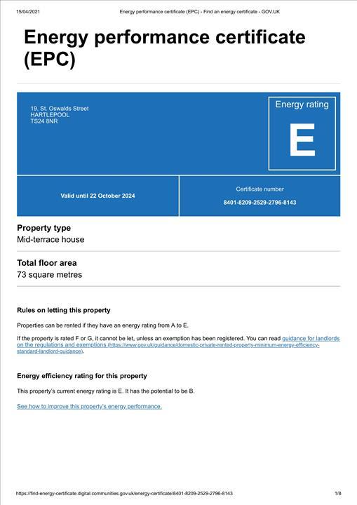 EPC RATING