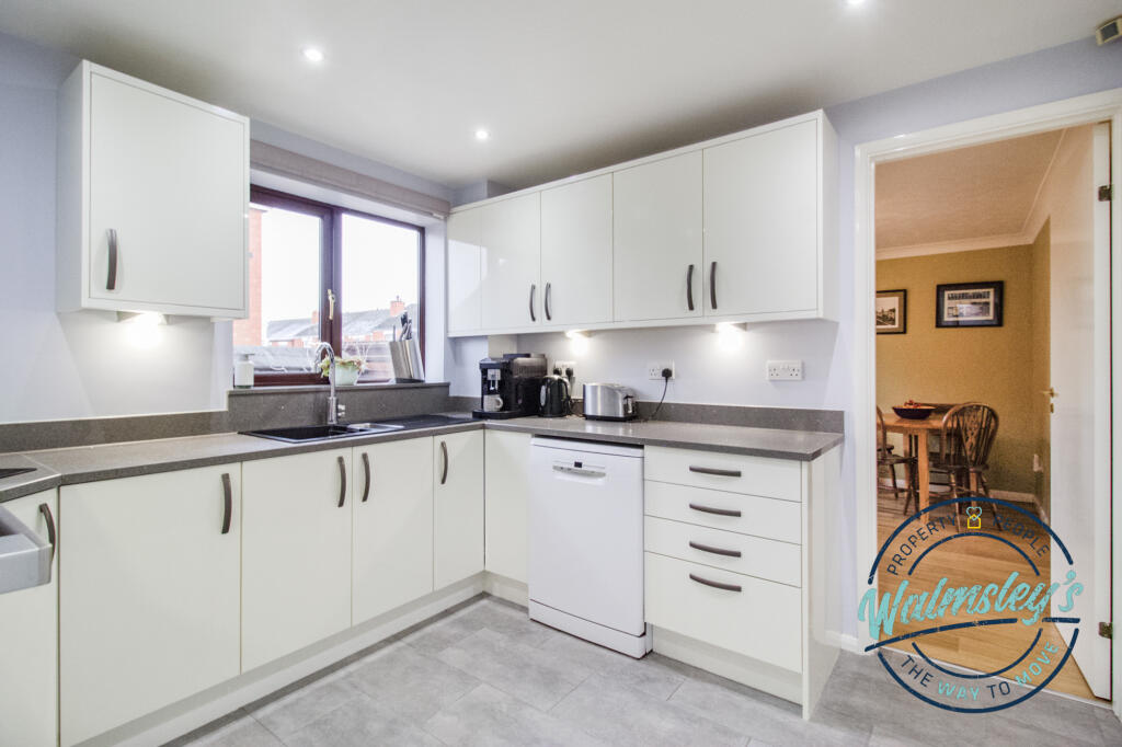 Kitchen towards dining room