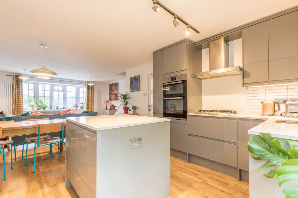 Kitchen, dining &amp; living spaces