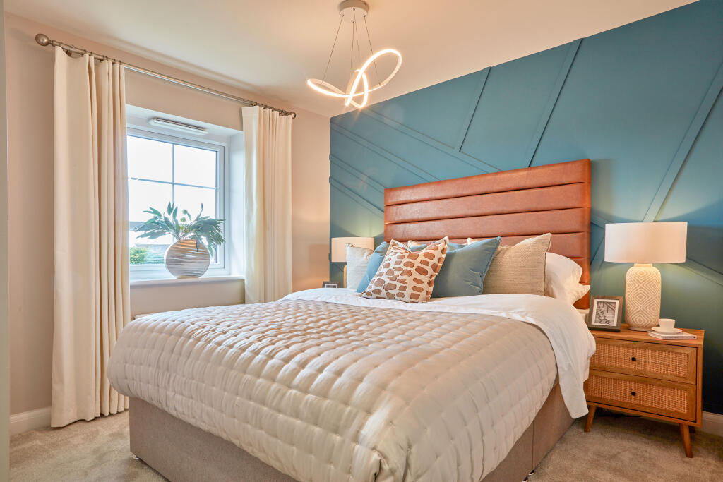 Further double bedroom in the Ellerton 3 bedroom home