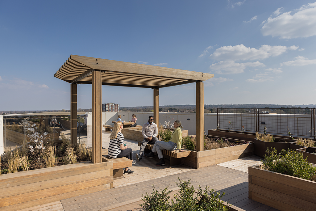Roof terrace