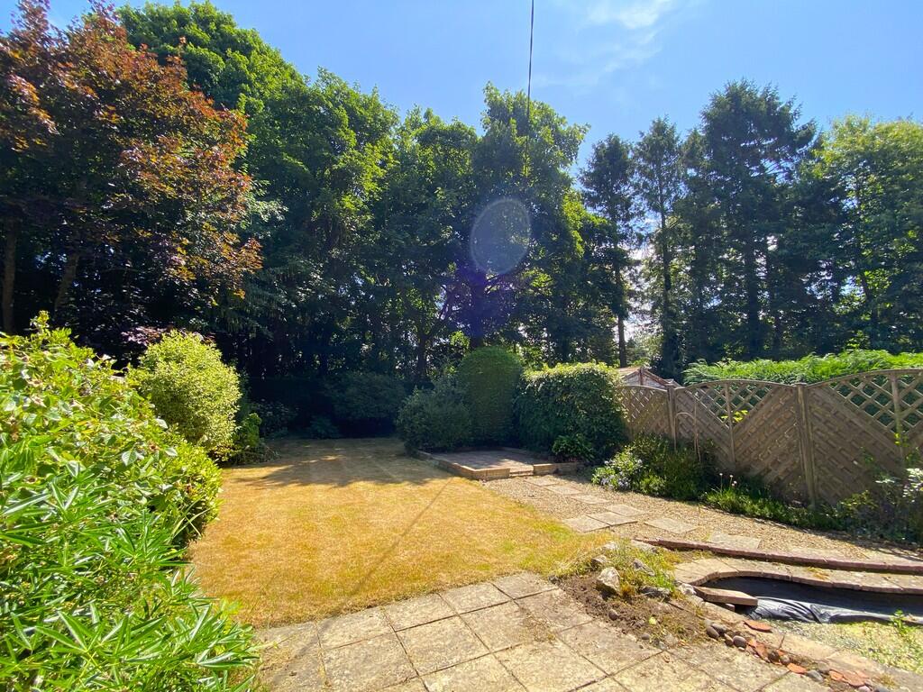 Rear garden