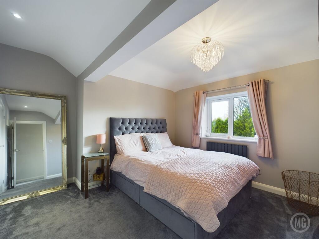 Bedroom 1 with Rear Aspect