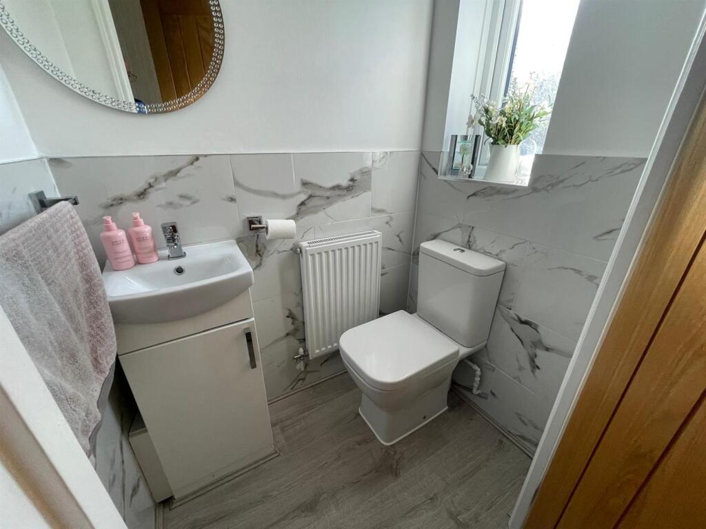 Downstairs cloakroom