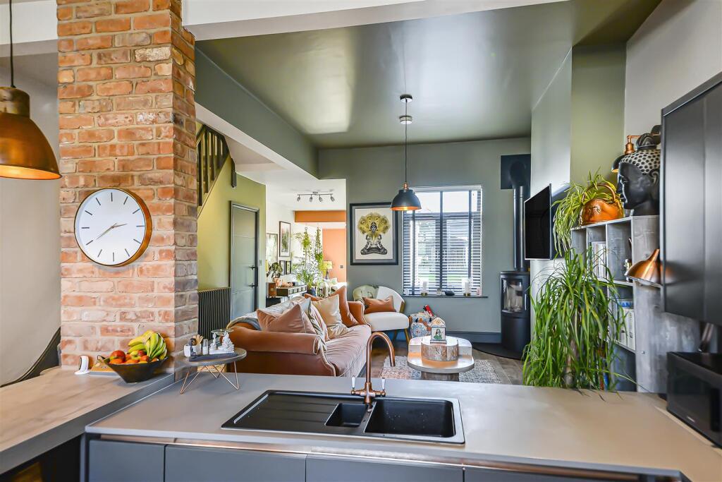 Kitchen to Living Area