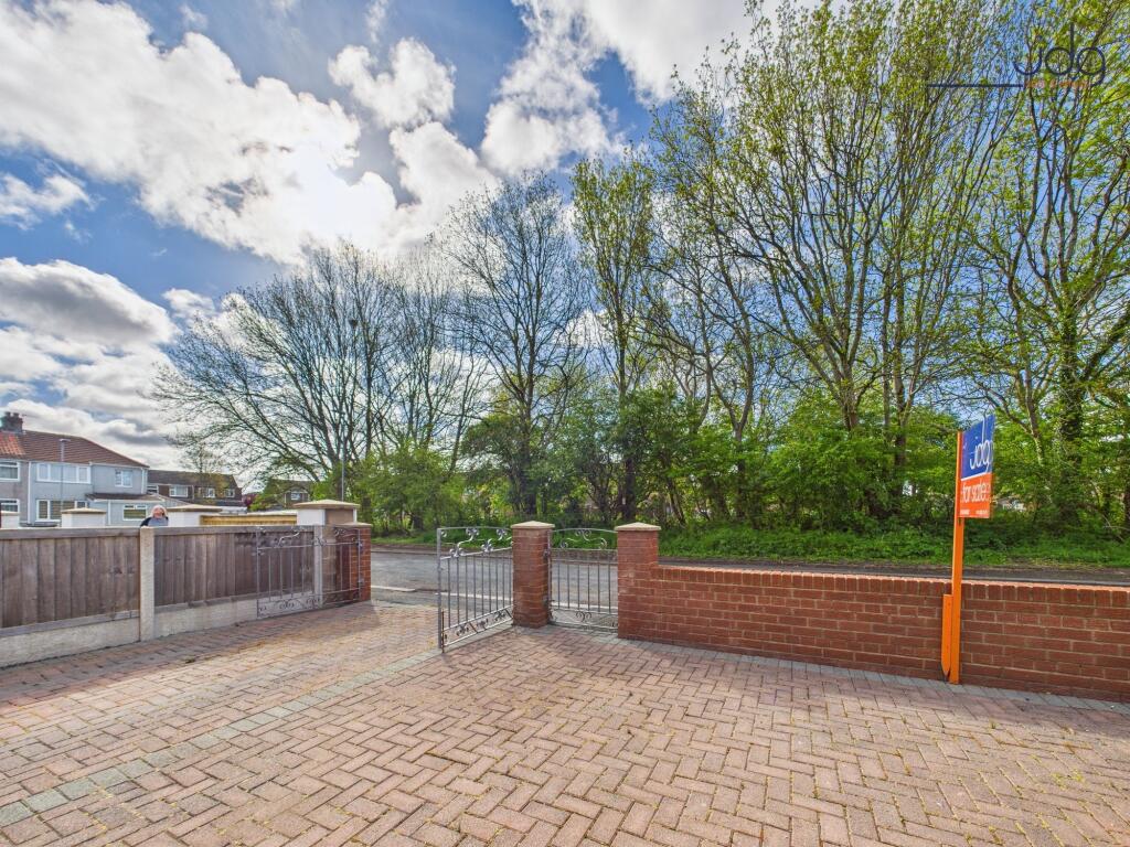 Front view from property