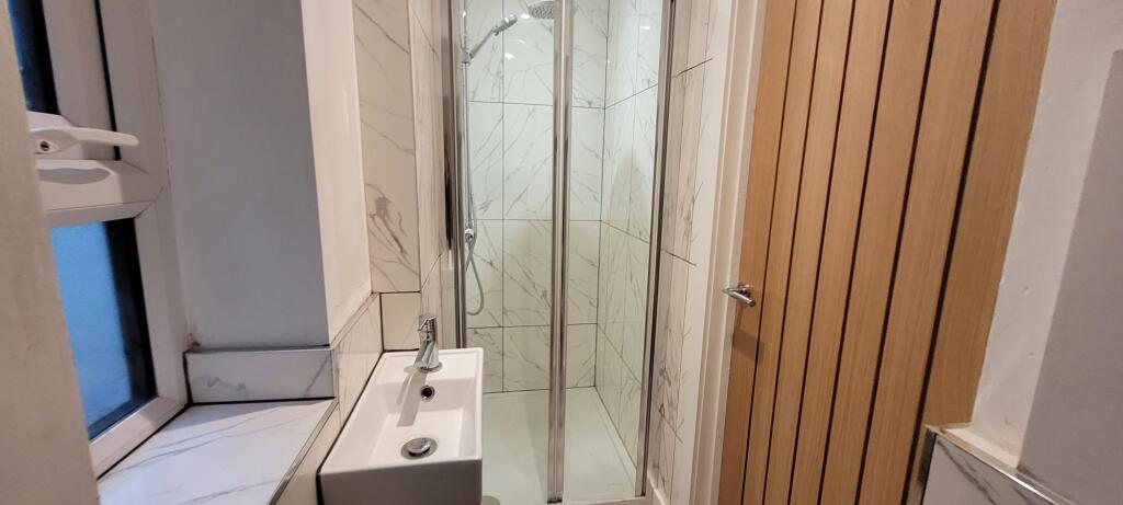 Downstairs shower room