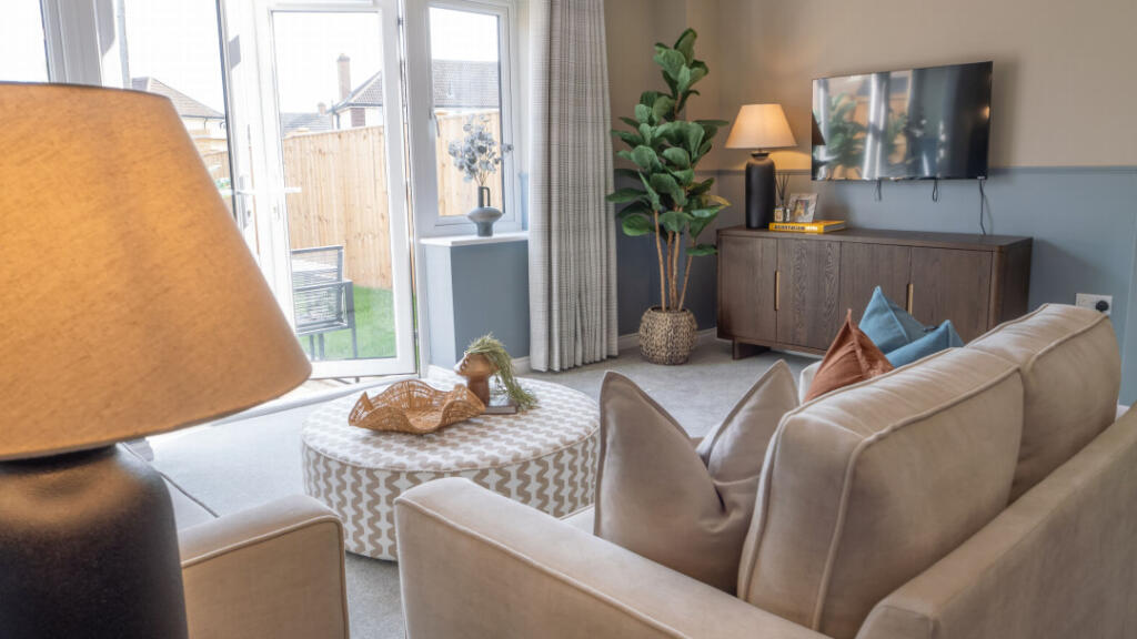 Living Room | 3 Bedroom Show Home