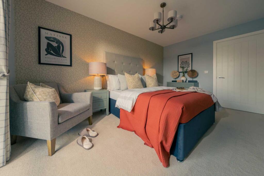 Show home bedroom
