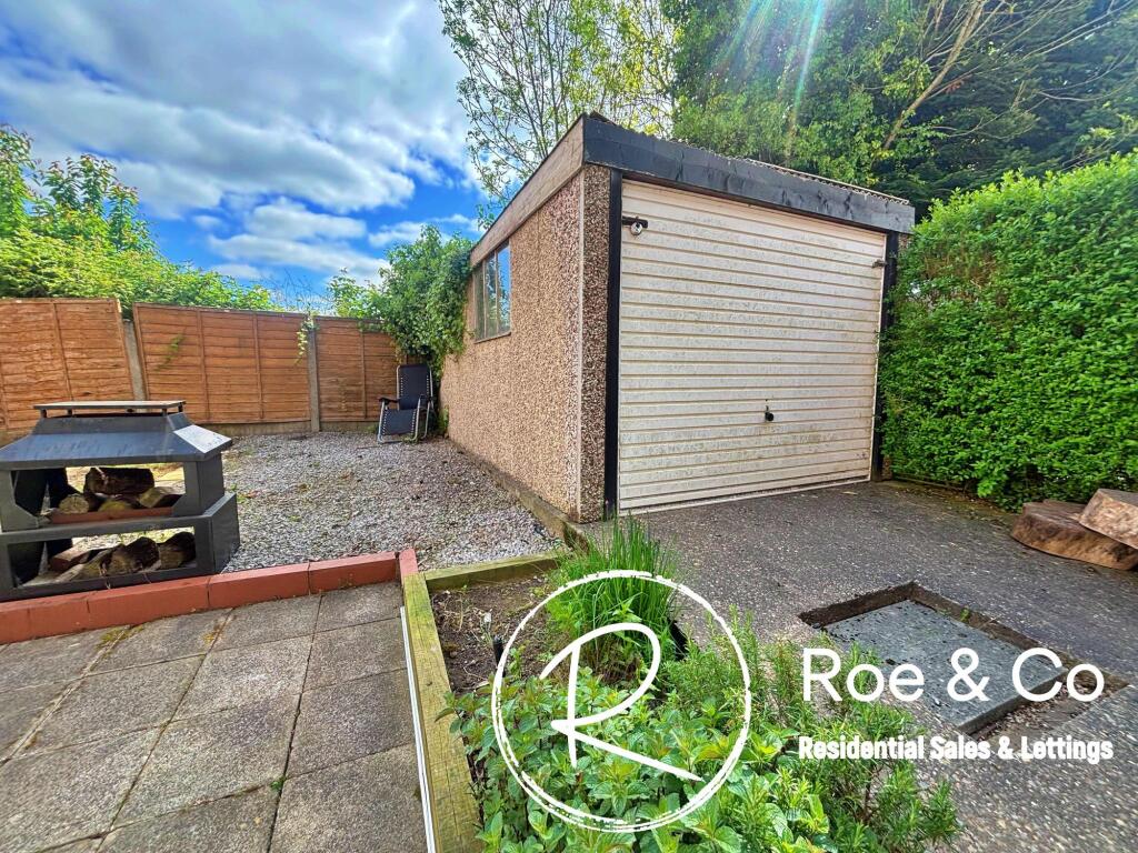 Rear garden
