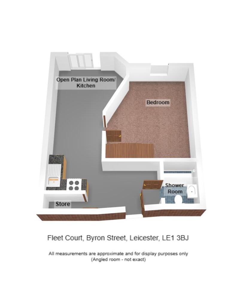 C66 Fleet Court, 10 Byron Street, Leicester, LE1 3