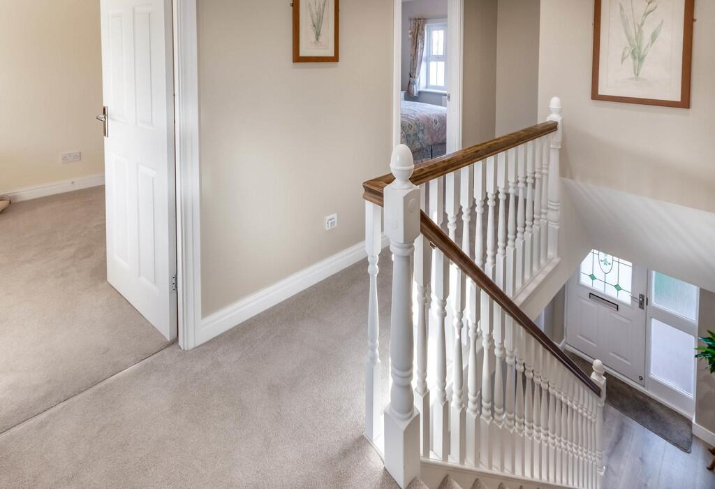 Stairs and landing