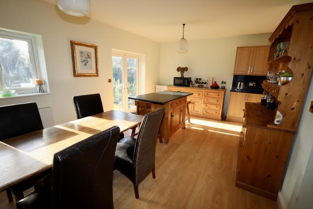 Family room through to kitchen