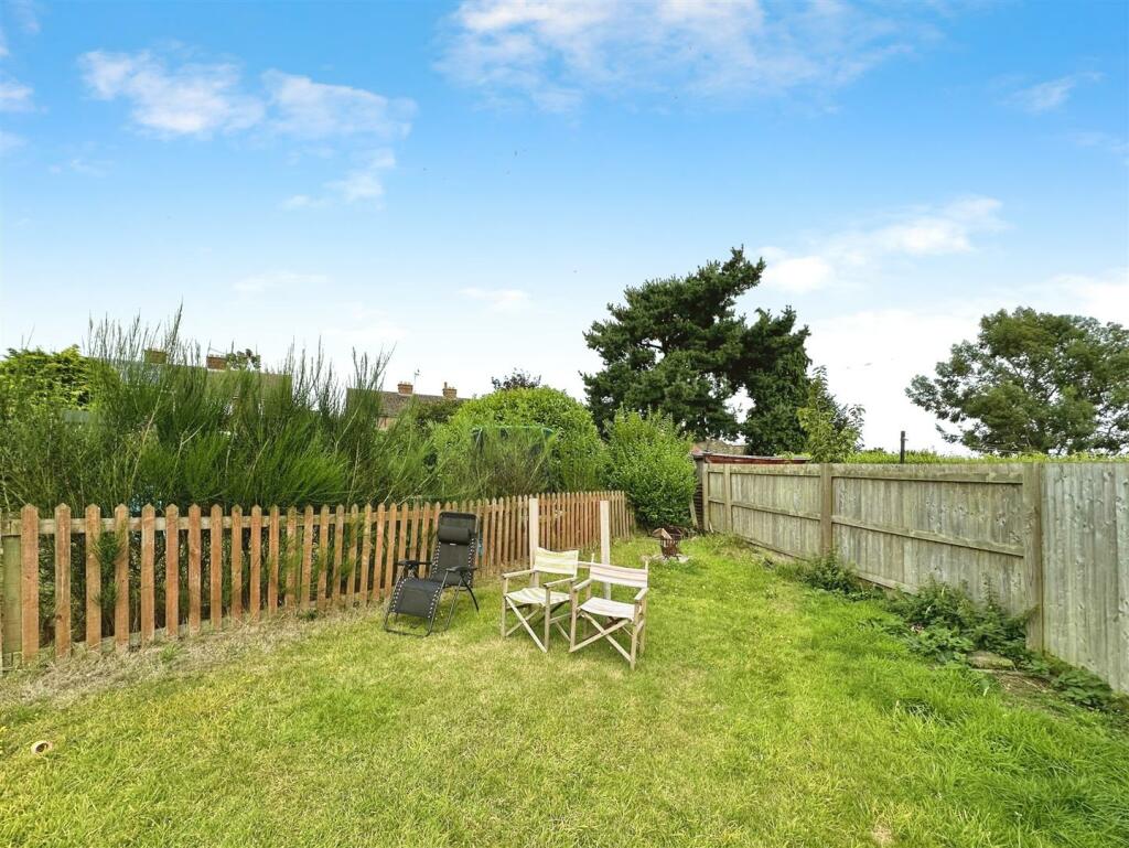 Rear garden