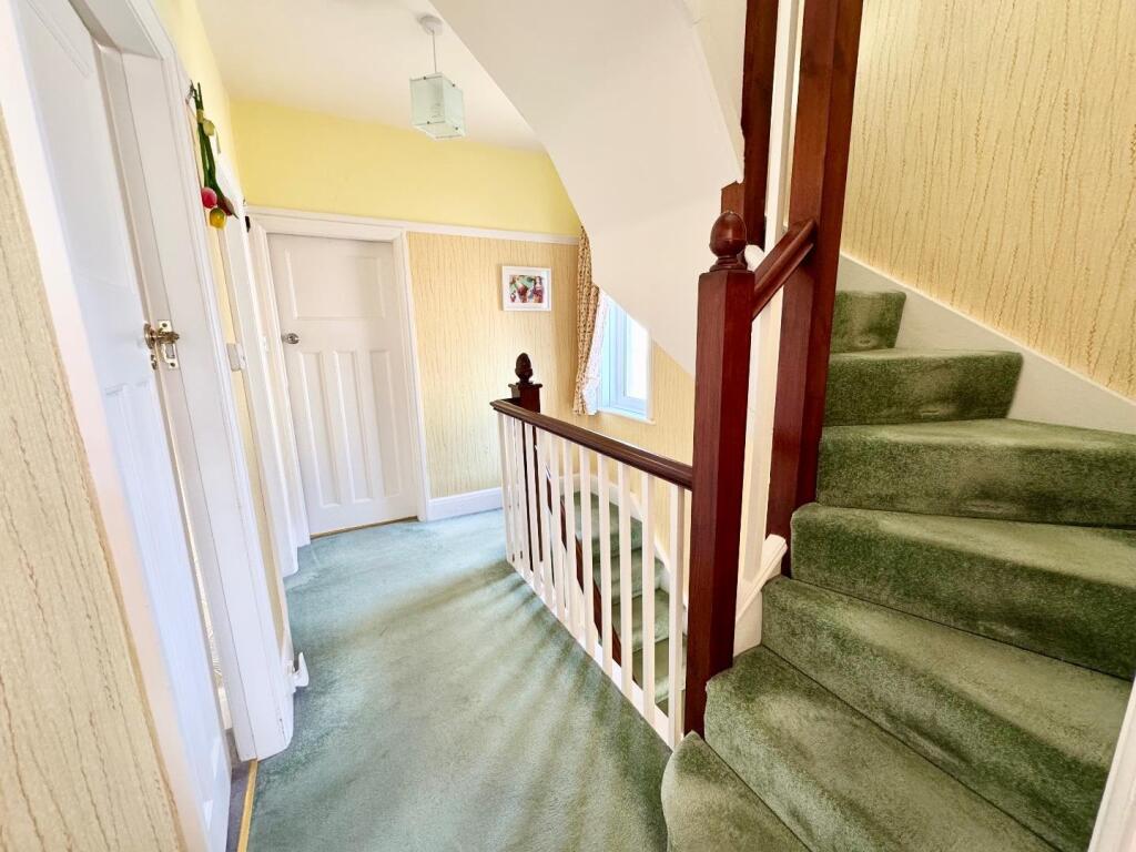 Stairs to upper level