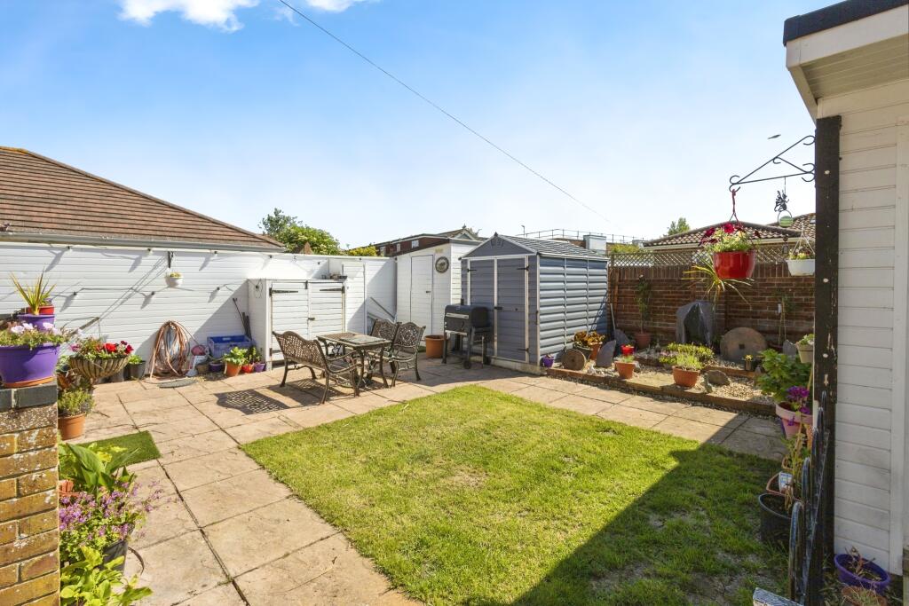 Sunny aspect enclosed garden