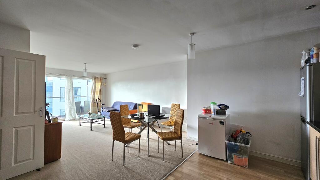 Open plan living area