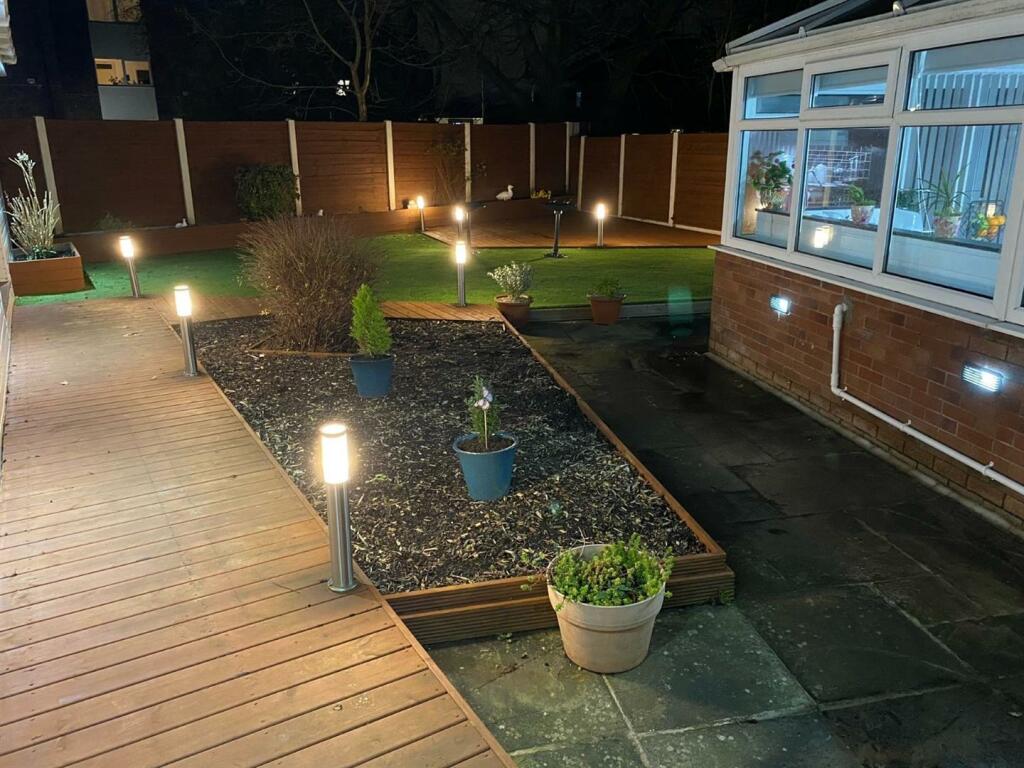 OWNER REAR GARDEN FROM HOUSE