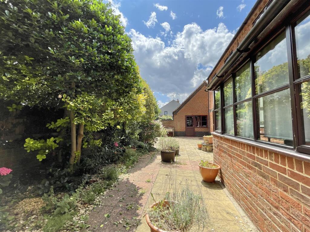 Rear garden