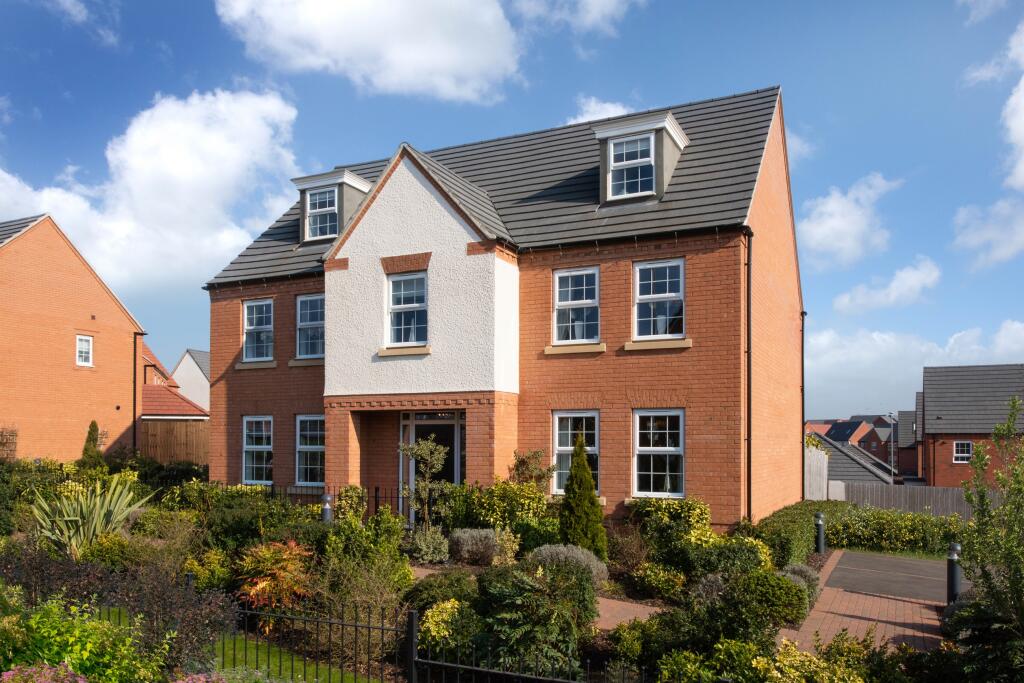 David Wilson Homes Lichfield, Five Bedroom Home