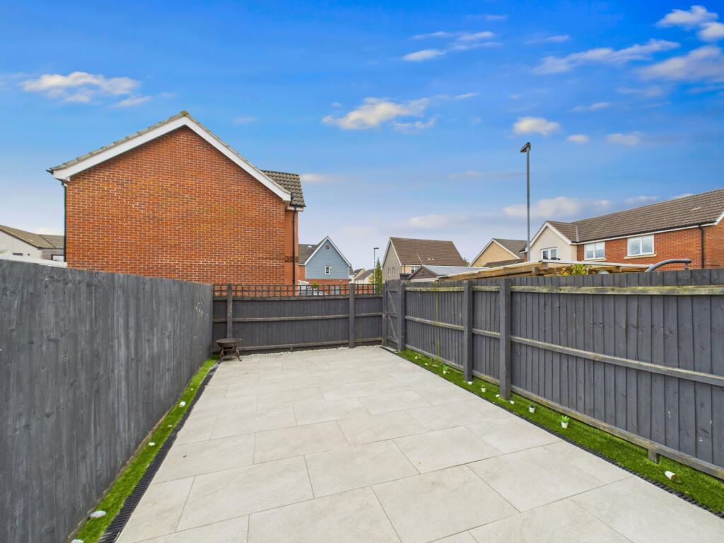 Rear garden