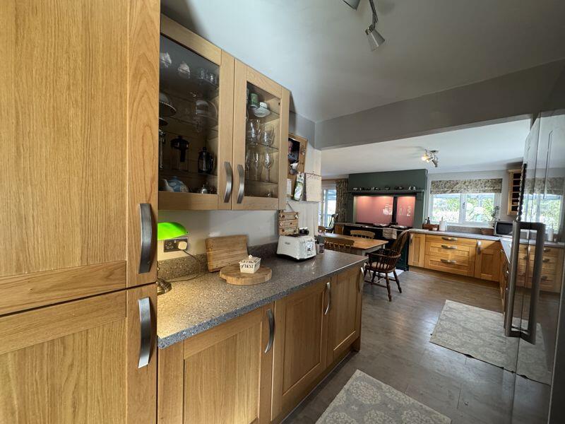 Kitchen by utility room