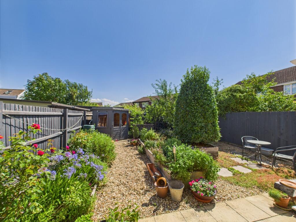 Rear garden