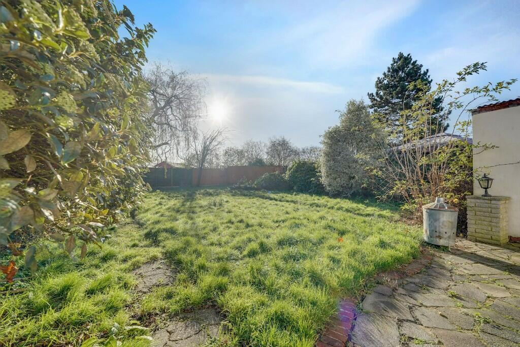 Private rear garden 
