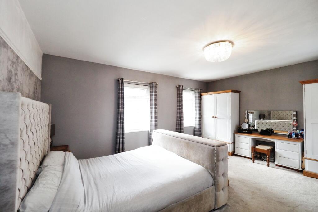 Master Bedroom One with Dual Aspect Windows - plenty of natural light!