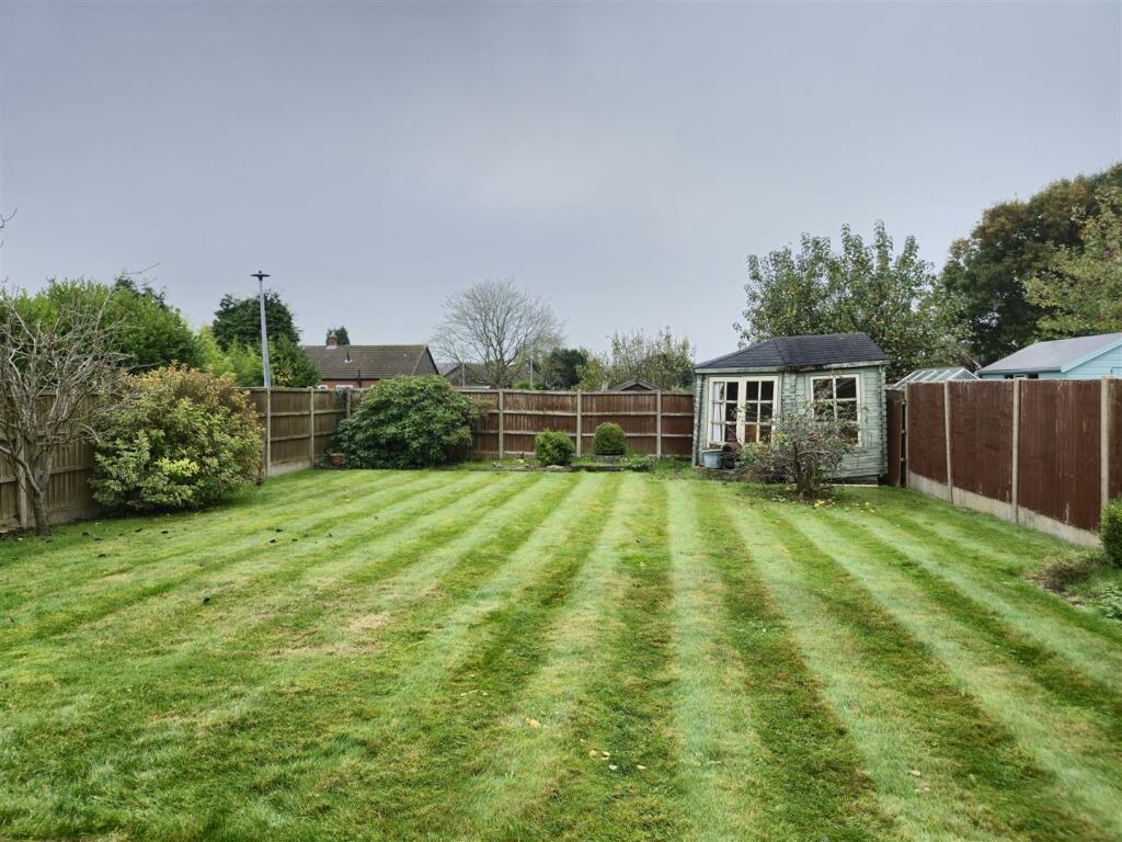 Private Rear Garden