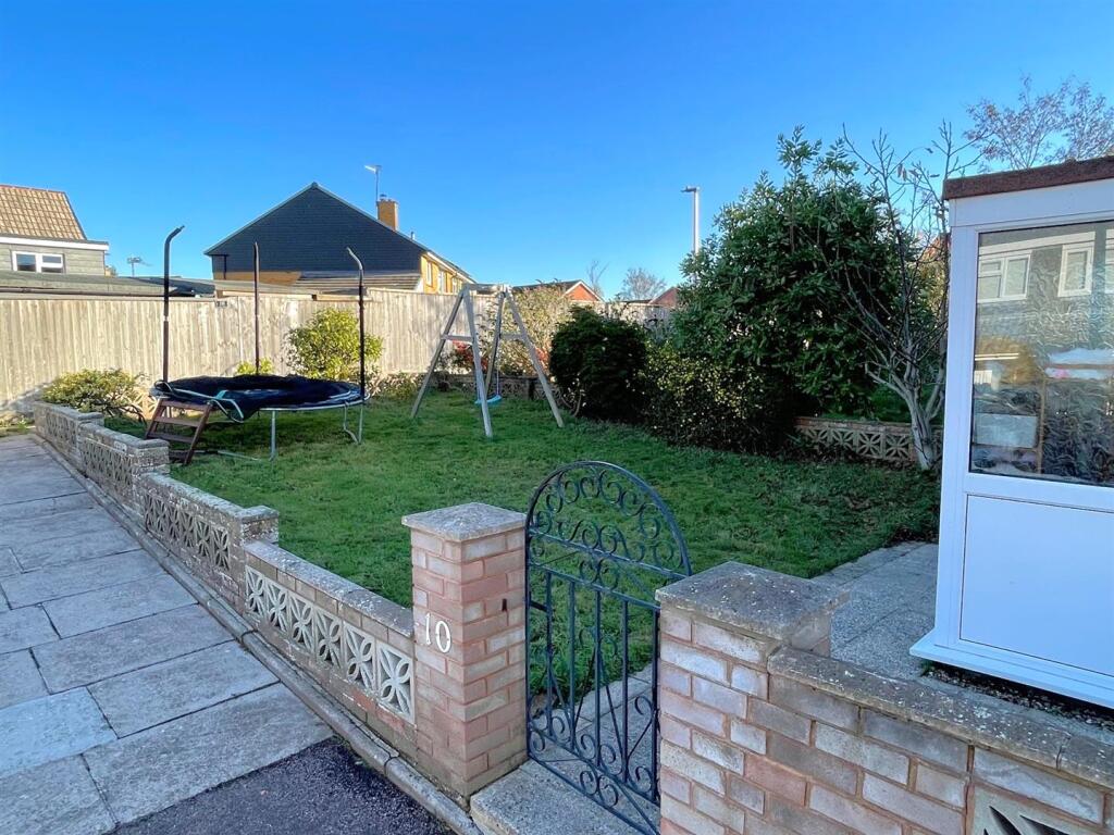 Approach to Front Entrance