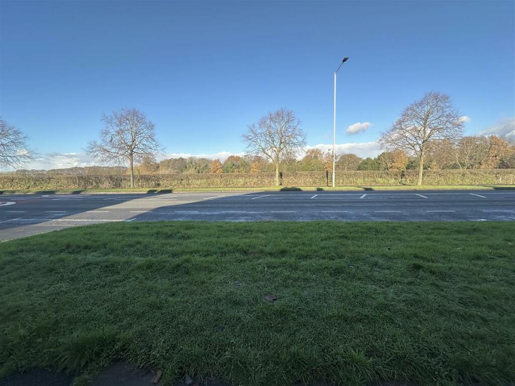 View towards Wythenshawe Park from the front