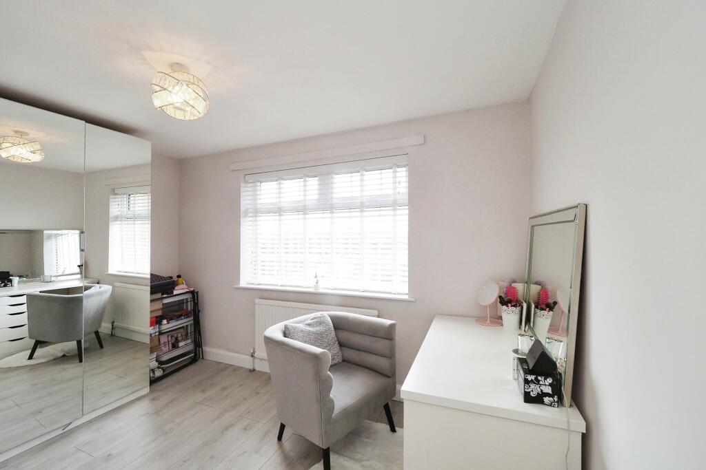 Spacious Bedroom Two, great decor