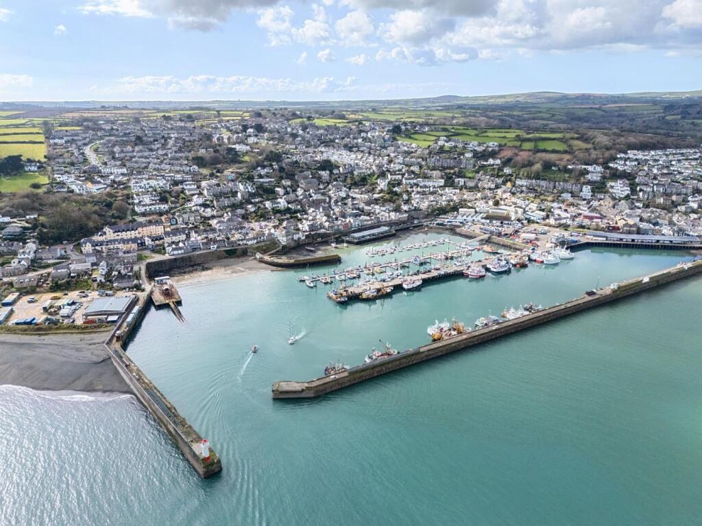 Hunters Stock Photo of Newlyn