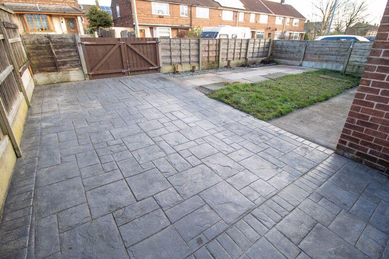 Front Garden and Gated Driveway