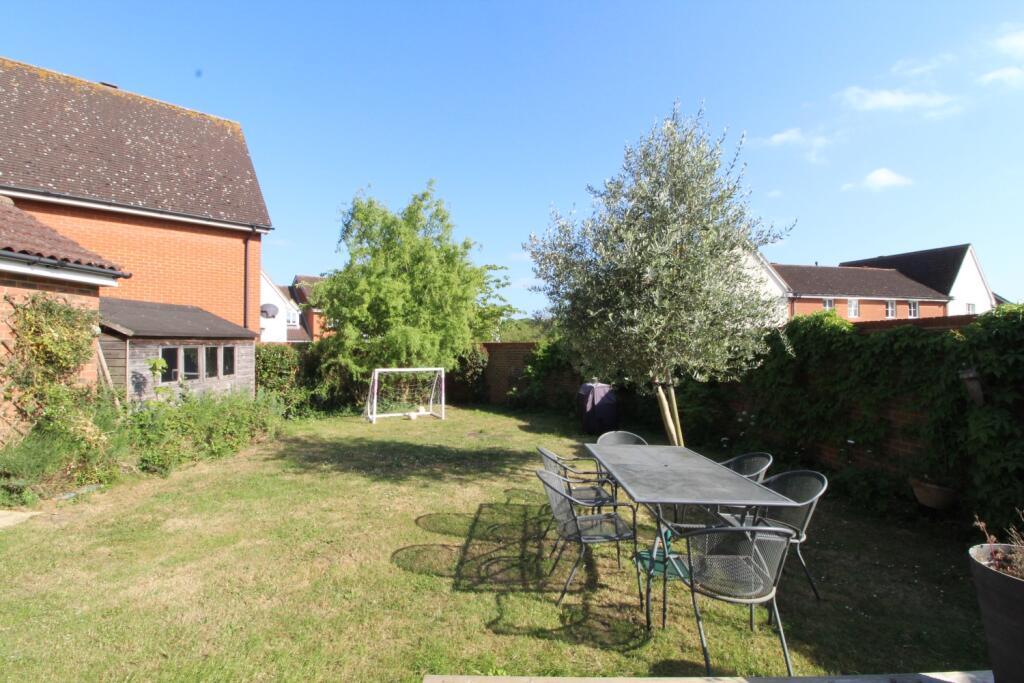 Rear garden