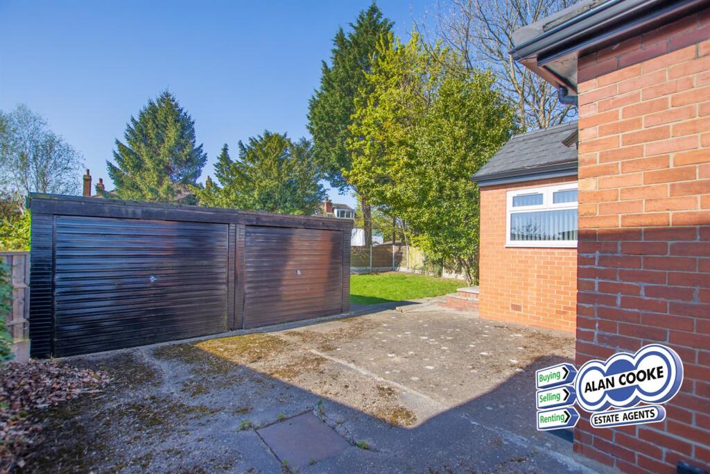 DETACHED DOUBLE WIDTH GARAGE