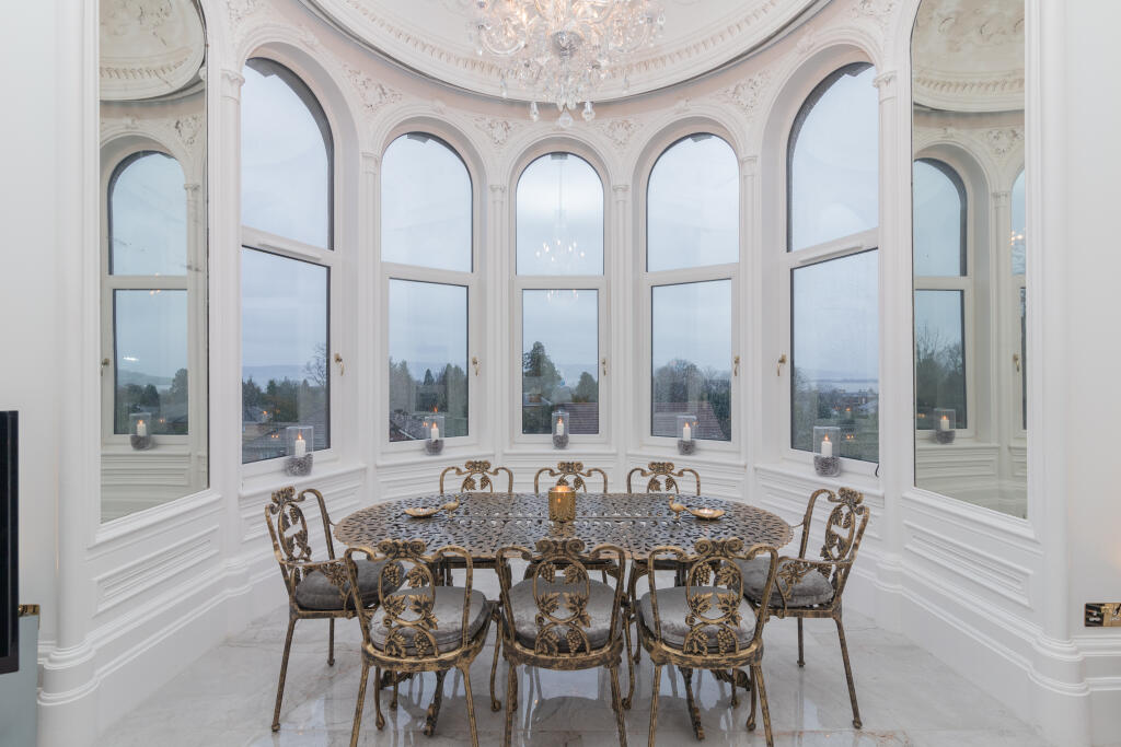 Bay Window Formal Dining Area