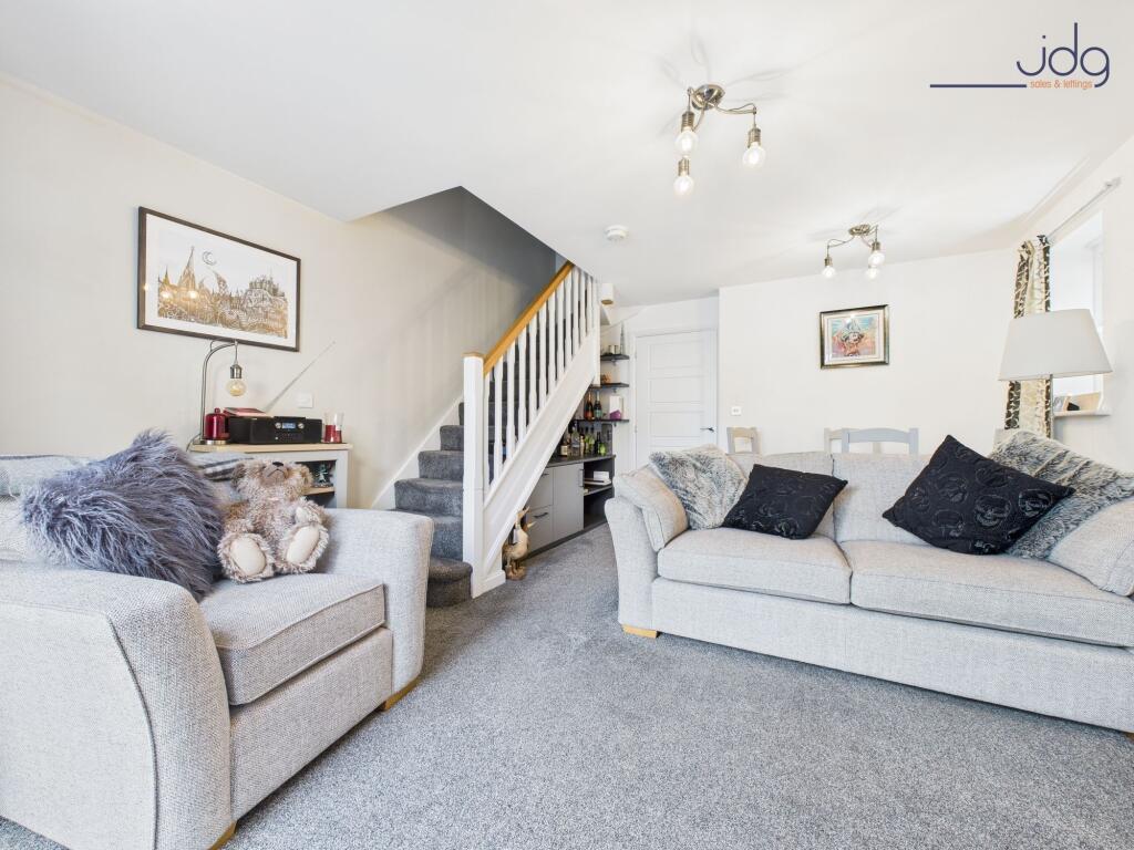 Spacious Open Plan Living with French Doors leading out to the Garden