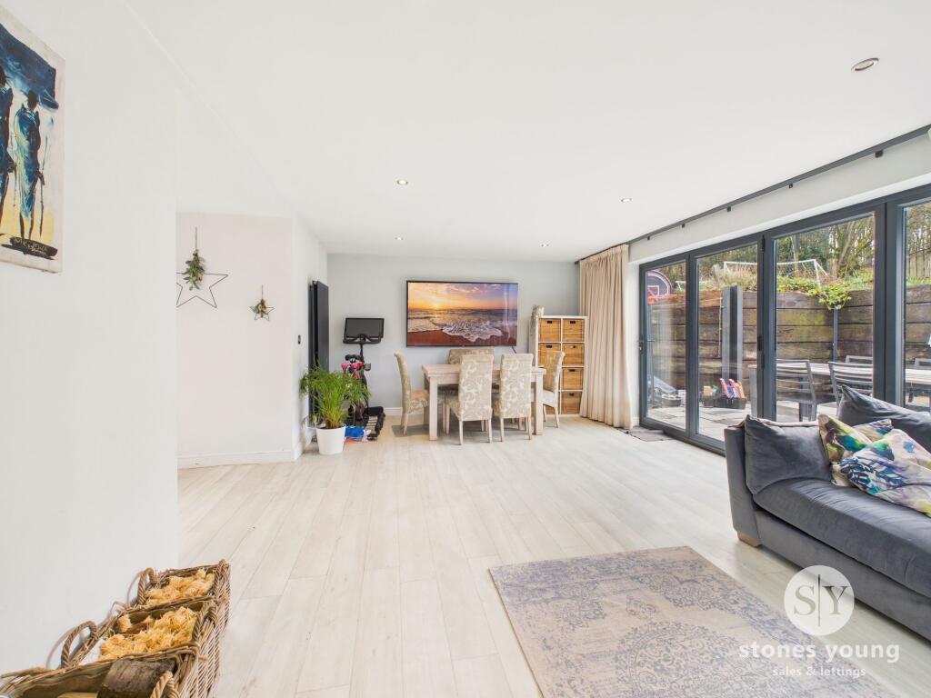 Open Extended Living Dining Room