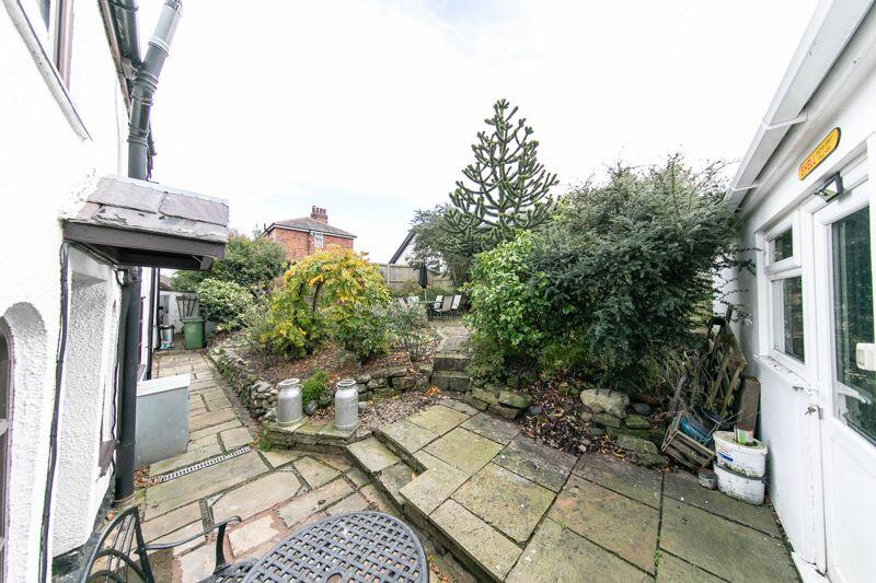 Mature private garden