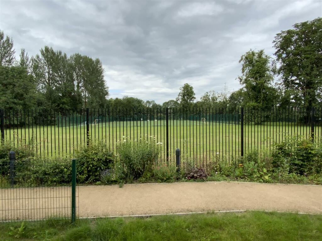 View from private balcony