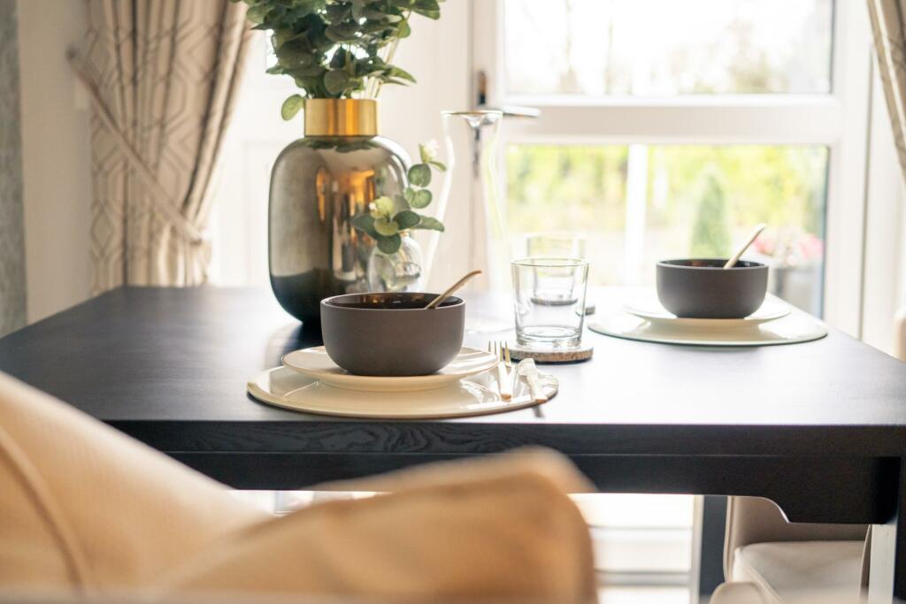 Lancaster Court, Cockermouth - Show Apartment Dining Area  