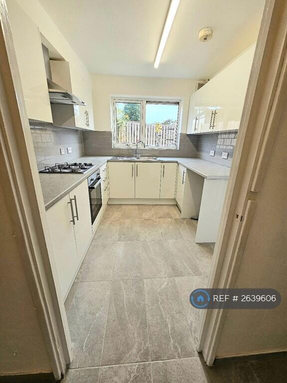 Kitchen View From The Utility Room