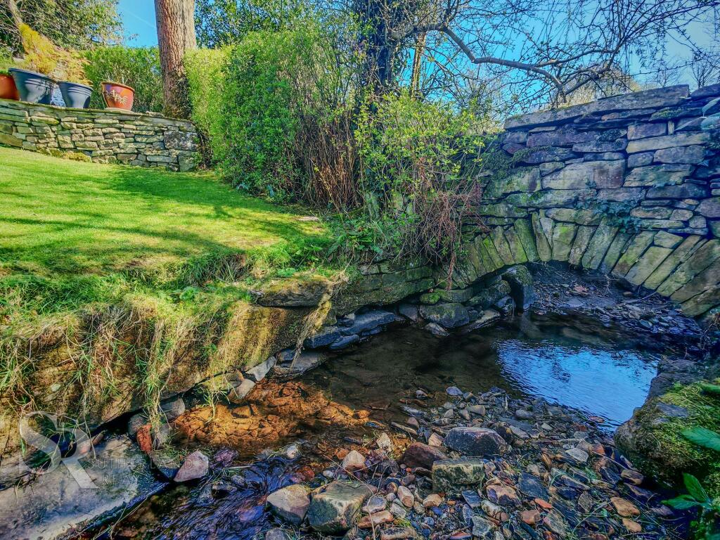 Rear Garden - Brook Bridge